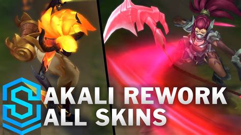 akali rework 2018|All Akali Skins 2018 Rework Final Update (League of Legends).